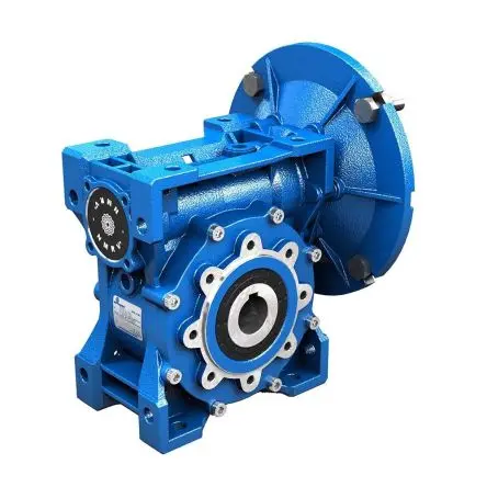 Motovario 40:1 Schnecke Getriebe 310 W / 58 Nm 2800U/min, Ø 14 mm, Schaft-Ø 18 mm, 78 mm x 170 mm x 146mm