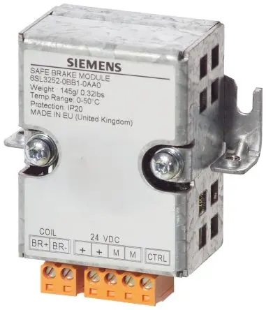 Produktfoto 1 von Siemens SINAMICS Sicherheitsrelais 24V, 8 Hilfsschalter No SIL IEC 61508