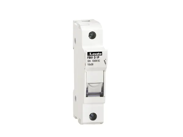 Lovato Sicherungshalter für Hutschienenmontage FB für 10 x 38mm Sicherungen 32A 690V ac 1P-polig