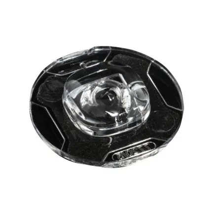 Produktfoto 1 von Ledil EMERALD LED Linse 1-LEDs Rund aus Polycarbonat, Klar, Ø 21.6 mm x 6.9 mm