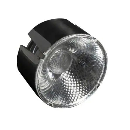 Produktfoto 1 von Ledil LED Linse 1-LEDs Rund aus Polymethylmethacrylat, Klar 15 °, Ø 49.9 mm x 28.1 mm