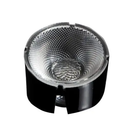 Produktfoto 1 von Ledil LED Linse 1-LEDs Rund aus Polymethylmethacrylat, Klar 60 °, Ø 49.9 mm x 28.1 mm
