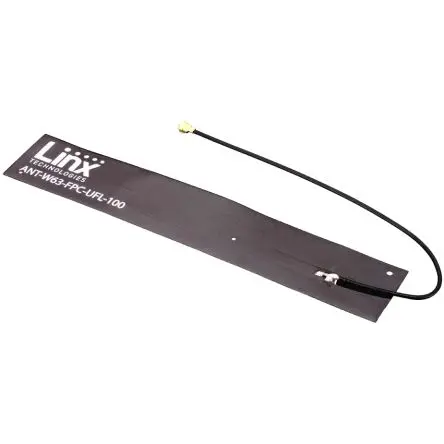 Produktfoto 1 von Linx W63‑FPC Streifen WLAN WiFi-Antenne Außen- / 4.6 dBi U.FL Buchse Rundstrahl