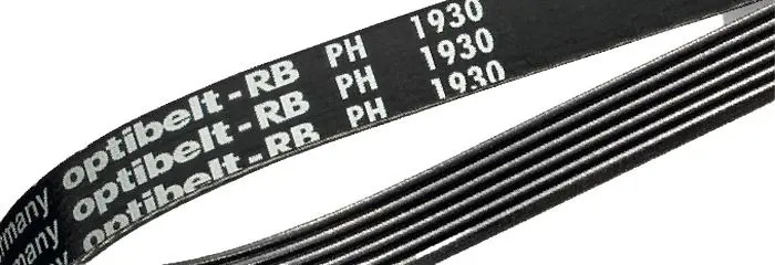 OPTIBELT RB Antriebsriemen, ø PJ, L. 836 mm, H. 3.5 mm, Gummi
