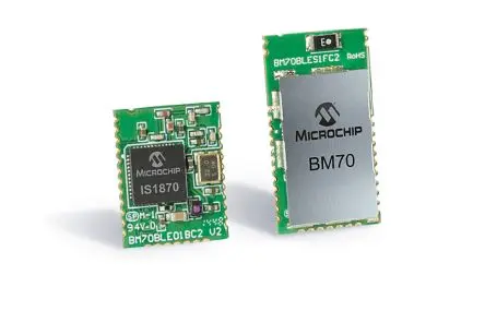 Produktfoto 1 von Microchip Bluetooth Modul Klasse 1, 5.0, 0 dBm -90 dBm