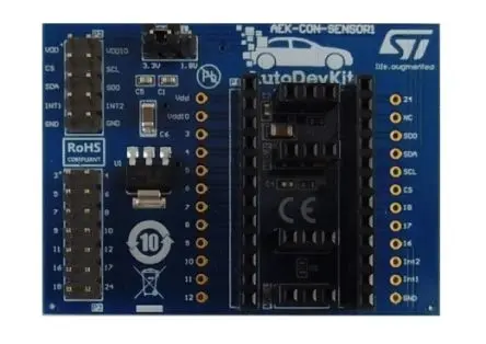 Produktfoto 1 von STMicroelectronics Anschlussplatine zum Einsatz mit SPC5 MCU-Discovery-Platinen und MEMS-Sensorplatinen