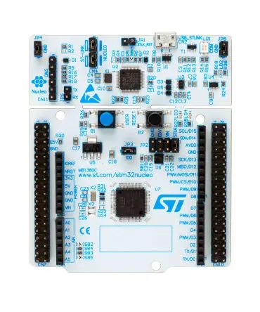 Produktfoto 1 von STMicroelectronics STM32 Nucleo-64-Platinen MCU, Entwicklungsboard Entwicklungsboard ARM-Kortex STM32