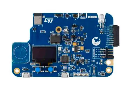 Produktfoto 1 von STMicroelectronics Discovery Kit mit STM32WB5MMG Modul, Starterkit Entwicklungstool Microcontroller ARM-Kortex STM32