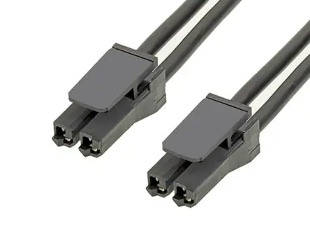 Produktfoto 1 von Molex 2 Super Sabre Platinenstecker-Kabel Super-Säbel 2 / Super-Säbel Buchse / Buchse, 300 mm