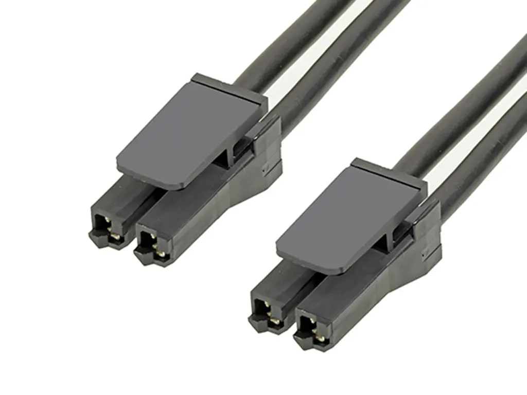 Produktfoto 1 von Molex 2 Super Sabre Platinenstecker-Kabel Super-Säbel 2 / Super-Säbel Buchse / Buchse, 300 mm