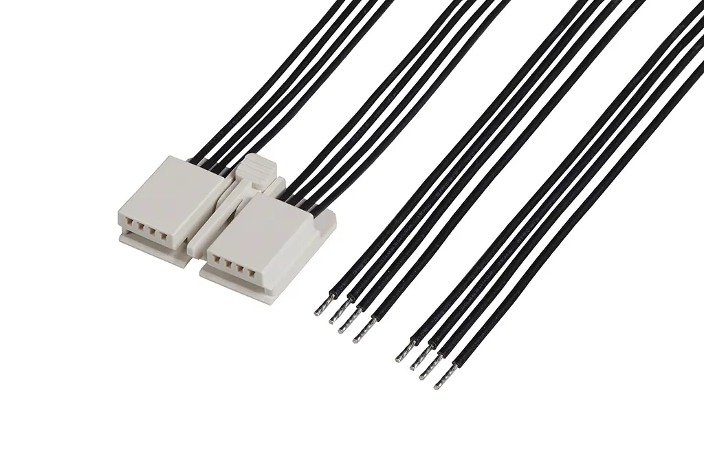 Produktfoto 1 von Molex 2 Edge Lock Platinenstecker-Kabel EdgeLock 2 / Nicht abgeschlossen Buchse, 150 mm