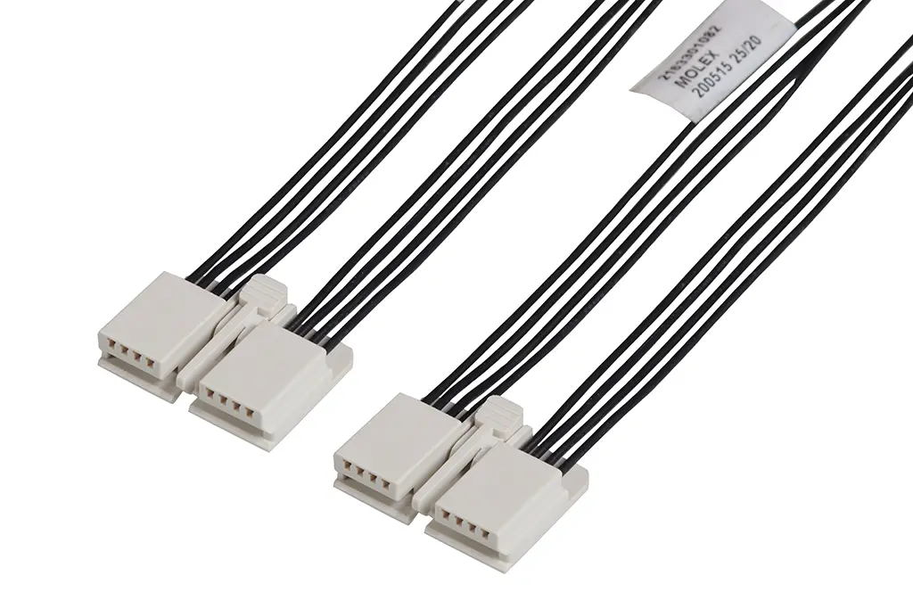 Produktfoto 1 von Molex 8 Edge Lock Platinenstecker-Kabel EdgeLock 8 / EdgeLock Buchse / Buchse, 600 mm