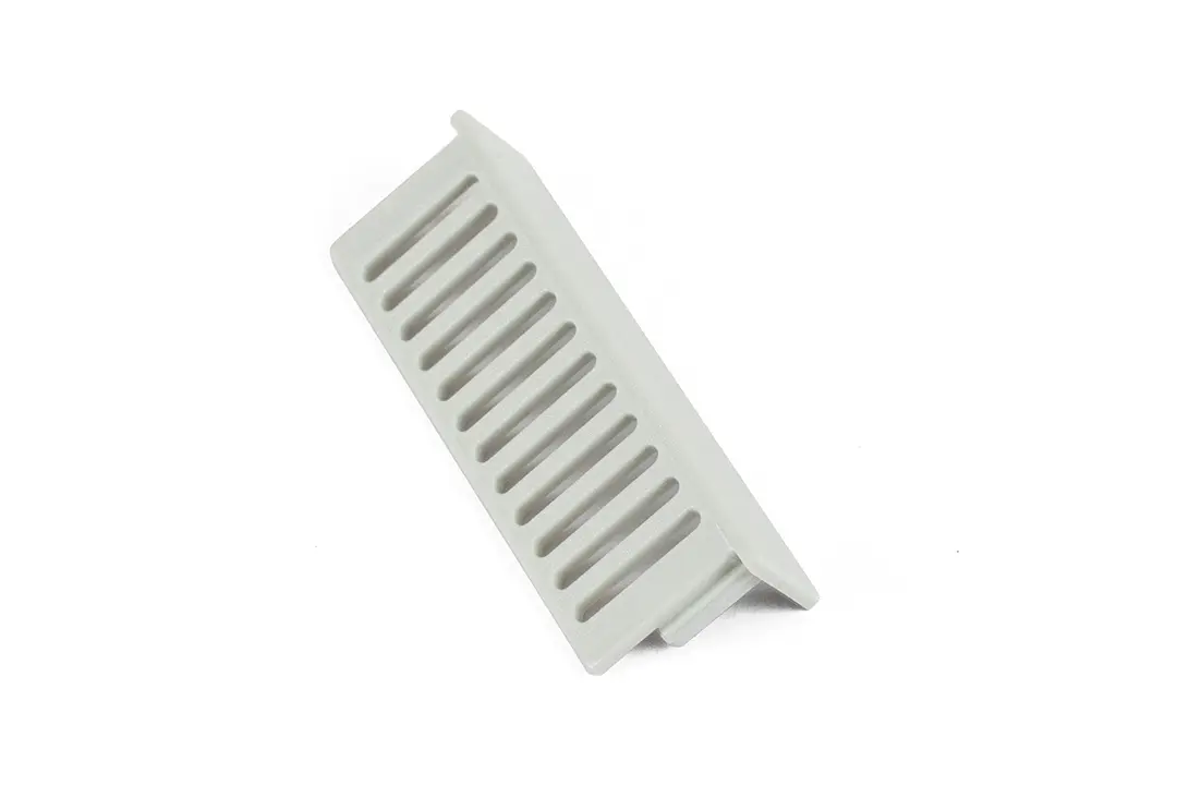 Hammond Polycarbonat Polycarbonat Abdeckung, 10.2 mm 1597DIN6GY, 1597DIN9GY x 52 mm