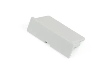 Produktfoto 1 von Hammond Polycarbonat Polycarbonat Klemmenabdeckung, 10.2mm 1597DIN2GY, 1597DIN4GY x 35 mm