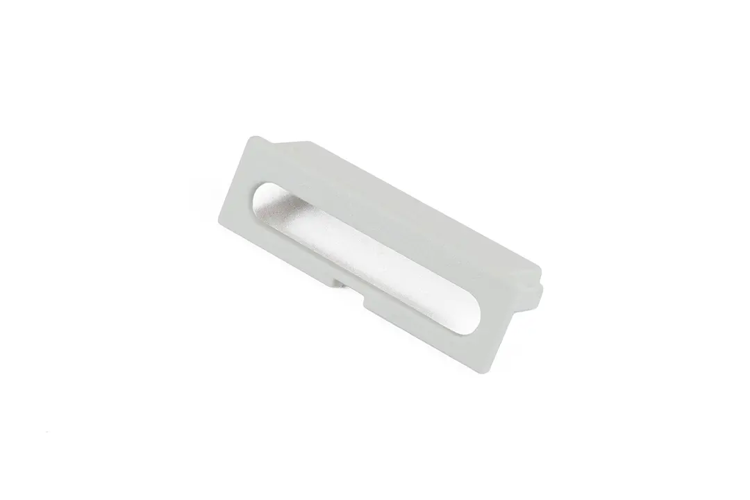 Produktfoto 1 von Hammond Polycarbonat Polycarbonat Abdeckung, 10.2 mm 1597DIN2GY, 1597DIN4GY x 35 mm