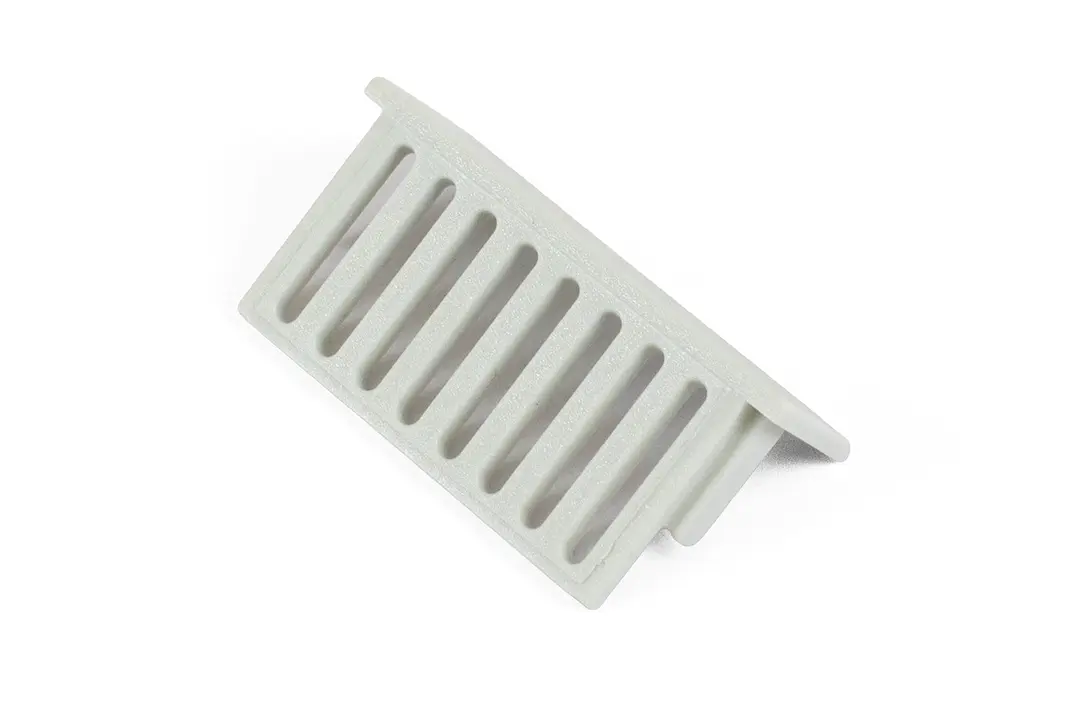 Produktfoto 1 von Hammond Polycarbonat Polycarbonat Abdeckung, 10.2 mm 1597DIN2GY, 1597DIN4GY x 35 mm