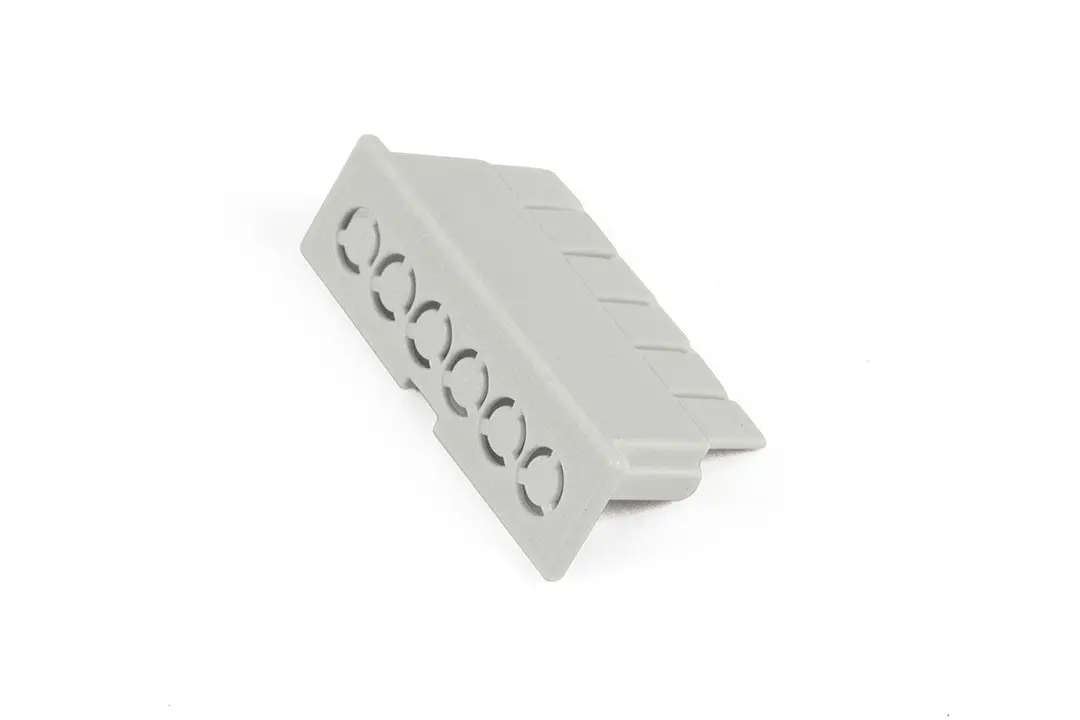 Produktfoto 1 von Hammond Polycarbonat Polycarbonat Abdeckung, 10.2 mm 1597DIN2GY, 1597DIN4GY x 35 mm