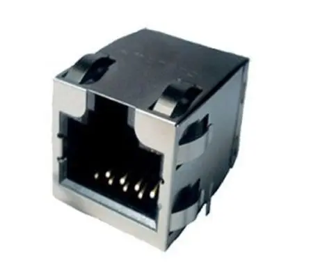 Produktfoto 1 von Amphenol Communications Solutions RJE1A Buchse Cat5e RJ45-Steckverbinder, 1-Port 8-polig Abgeschirmt