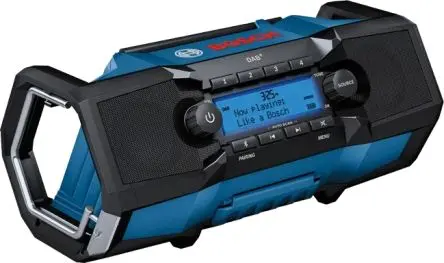 Produktfoto 1 von Bosch Schnurlos Baustellenradio 18V DAB, FM 2.5 kg