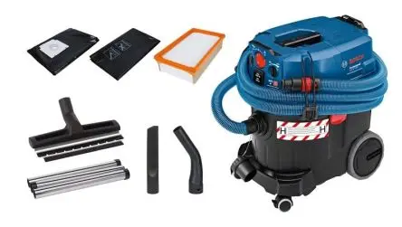 Produktfoto 1 von Bosch GAS 35 H AFC Staubabsauger Bodenstaubsauger / 240V ac Beutel Typ G – Britisch 3-polig