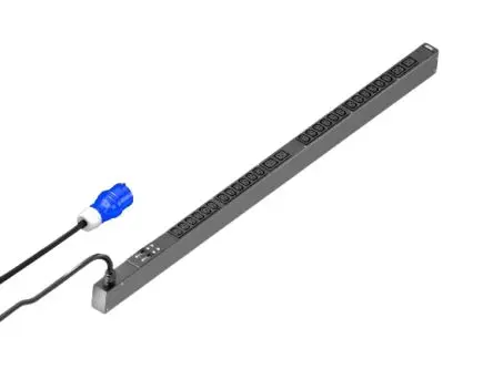 Produktfoto 1 von Rittal DK IEC C19, IEC C13 Steckdosenleiste, 28-fach 32A, 3m Kabel, 230V
