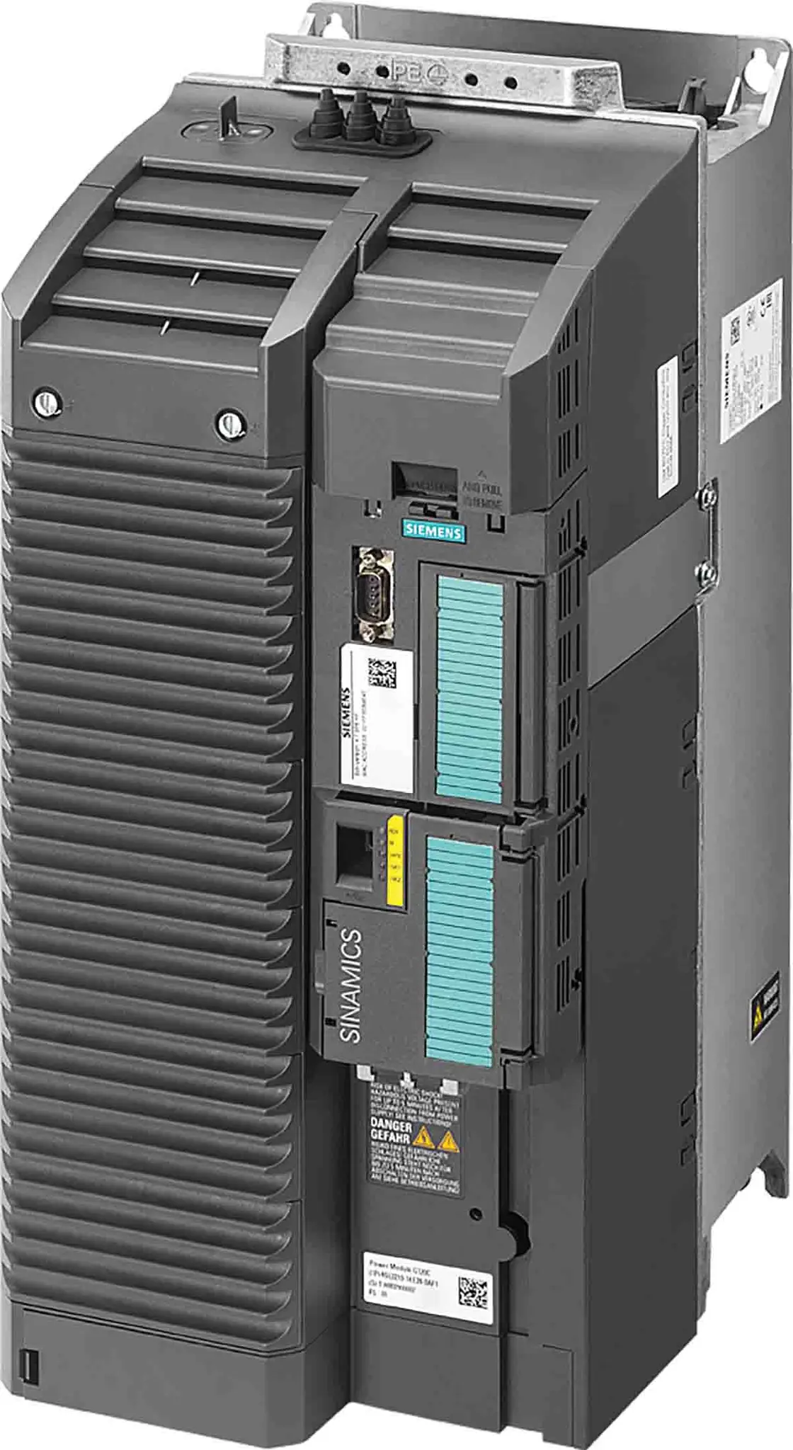 Produktfoto 1 von Siemens 6SL3210 3-Phasen Frequenzumrichter 30 kW 480 V ac 76 A 240Hz