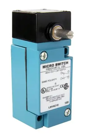 Produktfoto 1 von Honeywell Endschalter, Rollenhebel 1-poliger Umschalter, IP66, IP67, Zinkdruckguss mit Epoxidbeschichtung 600V ac 10A