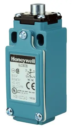 Produktfoto 1 von Honeywell Endschalter, Stößel 1-poliger Umschalter, IP67, Zinkdruckguss mit Epoxidbeschichtung 300V ac