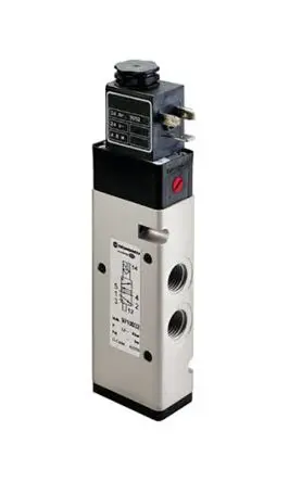 Produktfoto 1 von Norgren 3/2-Wege, 5/2-Wege 97105 Schieberventil ISO G, NPT, Magnet/Feder-betätigt 230 V ac, 24V dc