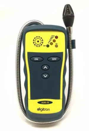 Produktfoto 1 von Digitron Gasdetektor für Butan, Methan, Erdgas, Propan Instant, Heizung, Lüftung, Klima, Handheld