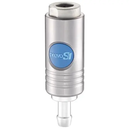 Produktfoto 1 von PREVOST Sicherheits-Schnellkupplung, Edelstahl Hose Barb, 12mm