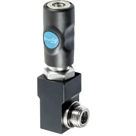 Produktfoto 1 von PREVOST Sicherheitsschnellkupplung mit Drehgelenk, Verbundwerkstoff 1/2 in Stecker, BSP