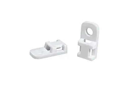Produktfoto 1 von HellermannTyton Schraubbefestigung CTAM Kabelklemme, Nylon 6.6 Weiß 20.4 mm x 10.2mm