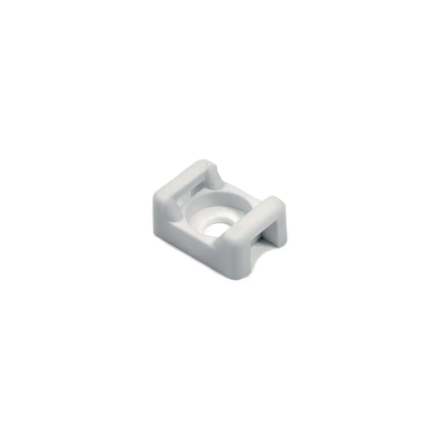 Produktfoto 1 von HellermannTyton Befestigungssockel, Polyamid Schwarz 14.7 mm x 5 mm Kabelbinder x 9.4 mm für 4.8 mm