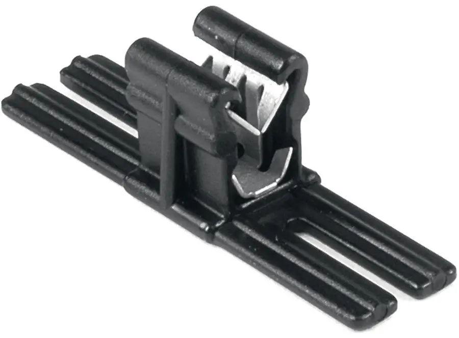 Produktfoto 1 von HellermannTyton Kabelhalter Gruppierclip, Kabel-Ø 3mm Polyamid Schwarz