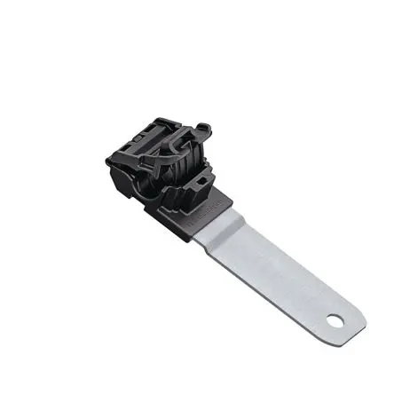 Produktfoto 1 von HellermannTyton Kabelklemme Schraubbefestigung, Kabel-Ø 13.7 mm Polyamid Schwarz 34.9mm x 167.2 mm