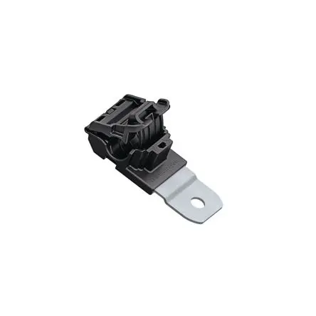 Produktfoto 1 von HellermannTyton Kabelklemme Schraubbefestigung, Kabel-Ø 13.7 mm Polyamid Schwarz 34.9mm x 116.2 mm