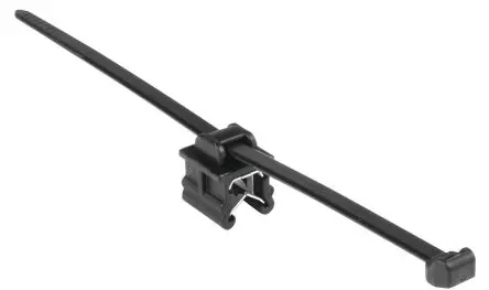 Produktfoto 1 von HellermannTyton T50R Polyamid Kabelbinder Nicht lösbar Schwarz 4.6mm x 200 mm