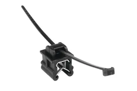 Produktfoto 1 von HellermannTyton T18R Polyamid Kabelbinder Schwarz 2,5 mm x 100mm, 500 Stück