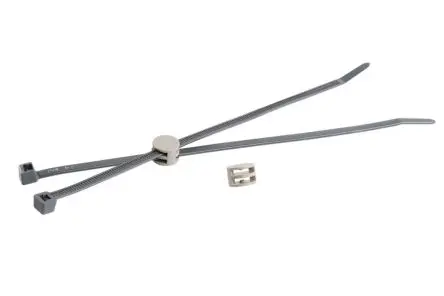 Produktfoto 1 von HellermannTyton T50R Polyamid Kabelbinder Nicht lösbar Schwarz 3.4mm x 145 mm