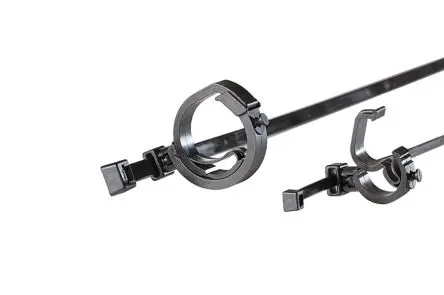 Produktfoto 1 von HellermannTyton T50R Polyamid Kabelbinder Nicht lösbar Schwarz 4.6mm x 200 mm