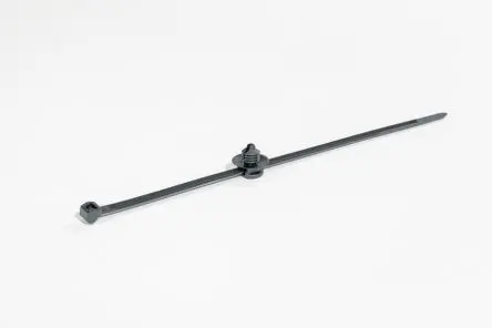 Produktfoto 1 von HellermannTyton T50R Polyamid Kabelbinder Nicht lösbar Schwarz 4.6mm x 200 mm