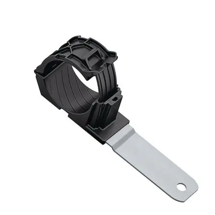 Produktfoto 1 von HellermannTyton Kabelklemme Schraubbefestigung, Kabel-Ø 51 mm Polyamid Schwarz 34.9mm x 232.5 mm