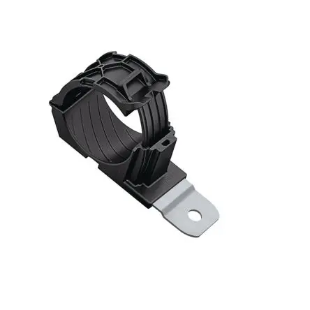 Produktfoto 1 von HellermannTyton Kabelklemme Schraubbefestigung, Kabel-Ø 51 mm Polyamid Schwarz 34.9mm x 181.5 mm