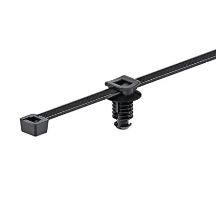 Produktfoto 1 von HellermannTyton T120 Polyamid Kabelbinder Schwarz 4,6 mm x 150mm, 100 Stück