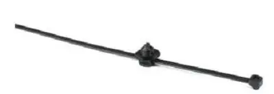 Produktfoto 1 von HellermannTyton T120 Polyamid Kabelbinder Nicht lösbar Schwarz 7.6mm x 380 mm