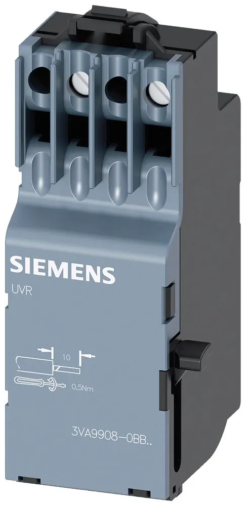 Produktfoto 1 von Siemens Unterspannungsauslöser für 3 VA1 und 3 VA20 bis 3 VA25