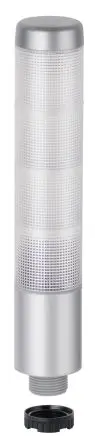 Produktfoto 1 von Werma Kompakt 37 LED Signalturm Summer 4-stufig Linse Klar 24V Dauer Eingebaut 209 mm