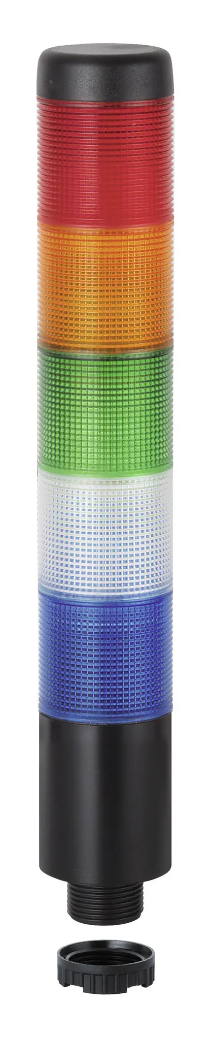 Produktfoto 1 von Werma Kompakt 37 LED Signalturm 5-stufig mehrfarbig