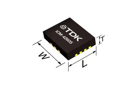 Produktfoto 1 von InvenSense Beschleunigungssensor & Gyroskop 6-Achsen Oberfläche 1.7 V 3.6V I2C/SPI Digital LGA 14-Pin